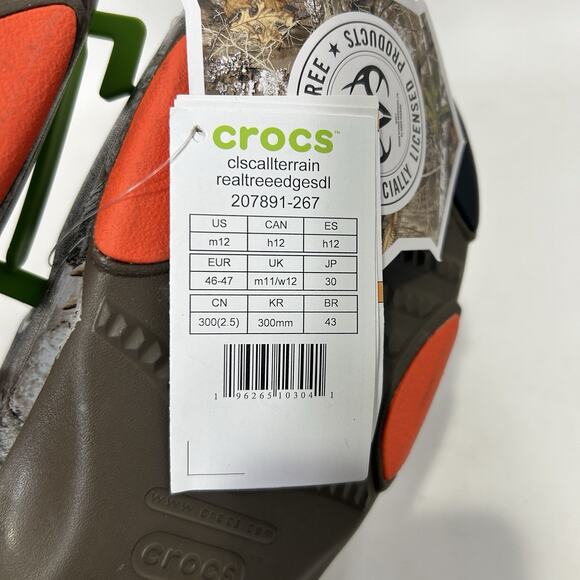 Crocs X Realtree All Terrain Edge Clog “Camo” 207891-267